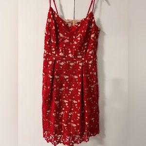 City Chic Crochet Dress